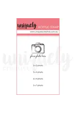 UNIQUELY CREATIVE UNIQUELY CREATIVE PLACE PHOTO HERE MINI CLEAR STAMP SET