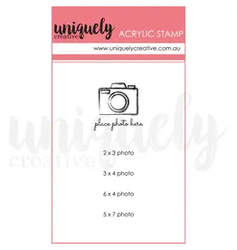 UNIQUELY CREATIVE UNIQUELY CREATIVE PLACE PHOTO HERE MINI CLEAR STAMP SET