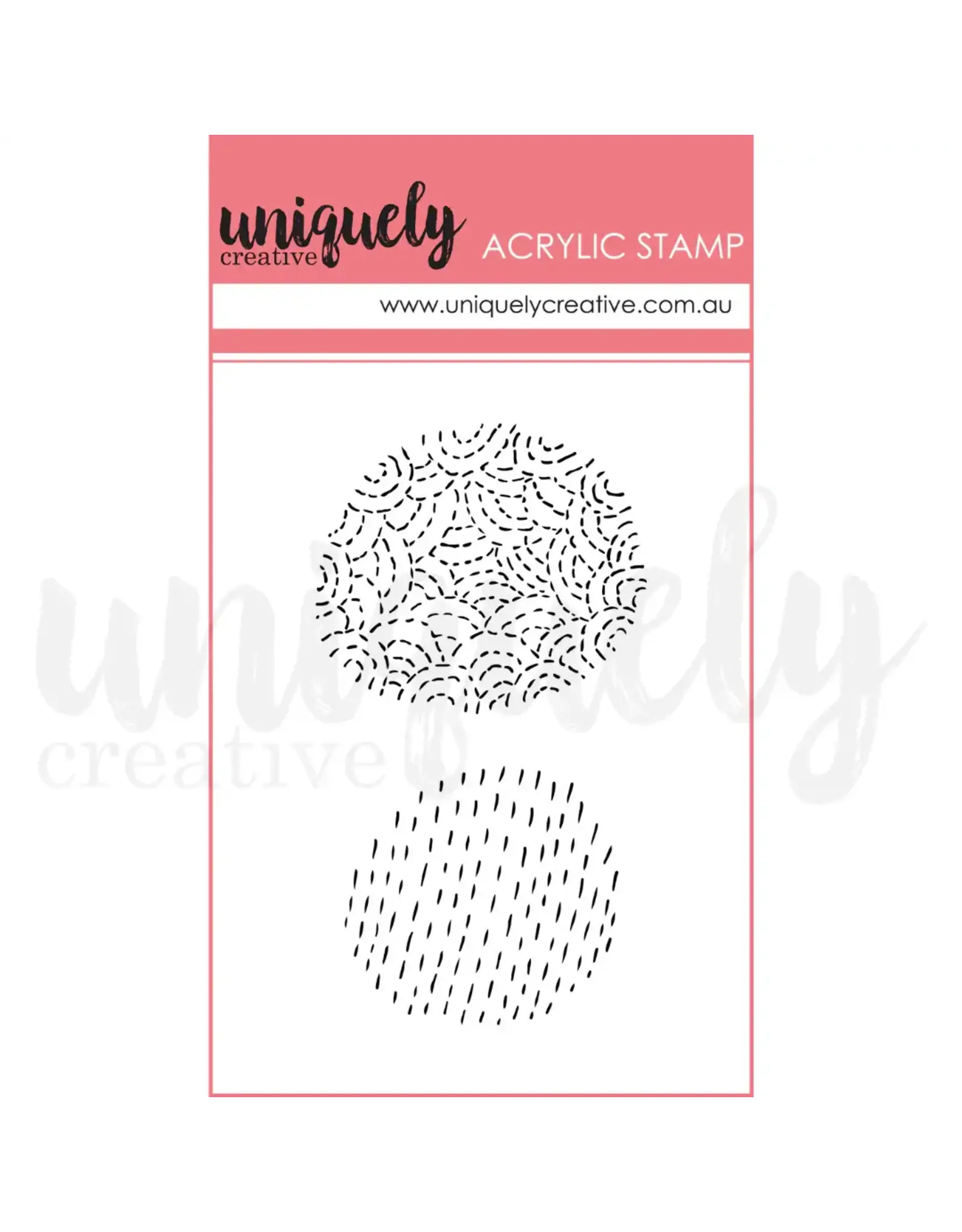 UNIQUELY CREATIVE LITTLE LUSTERS MINI CLEAR STAMP SET