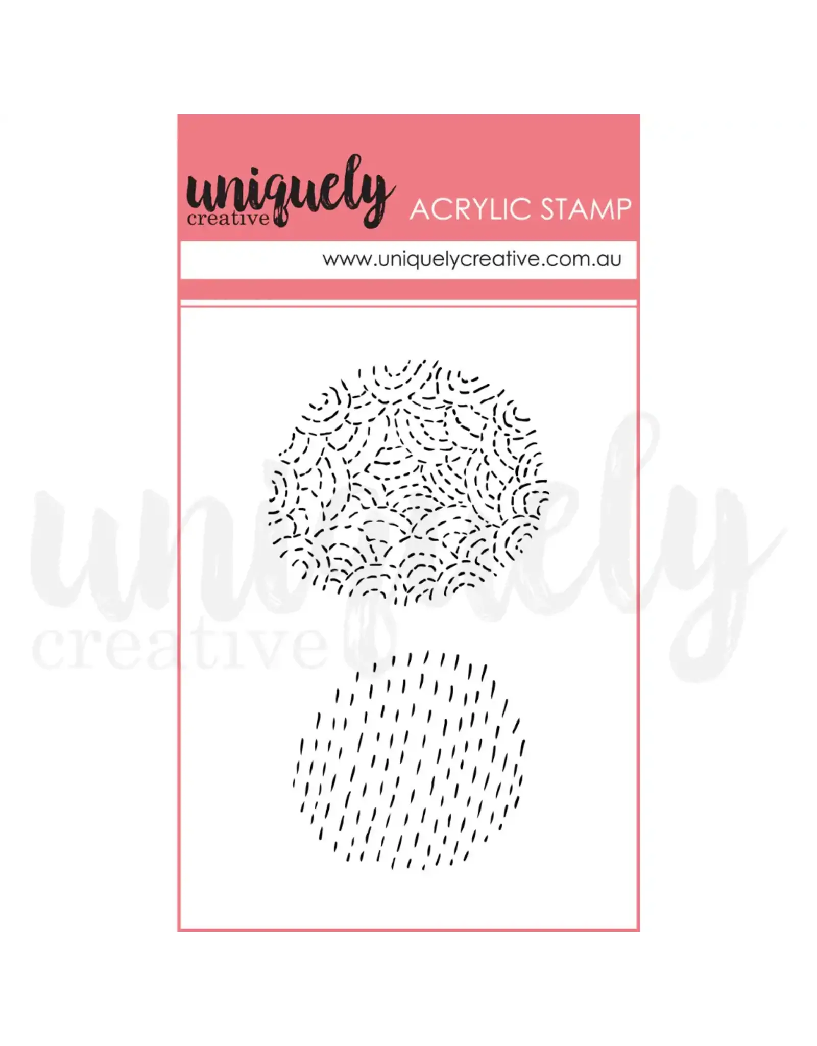 UNIQUELY CREATIVE UNIQUELY CREATIVE LITTLE LUSTERS MINI CLEAR STAMP SET