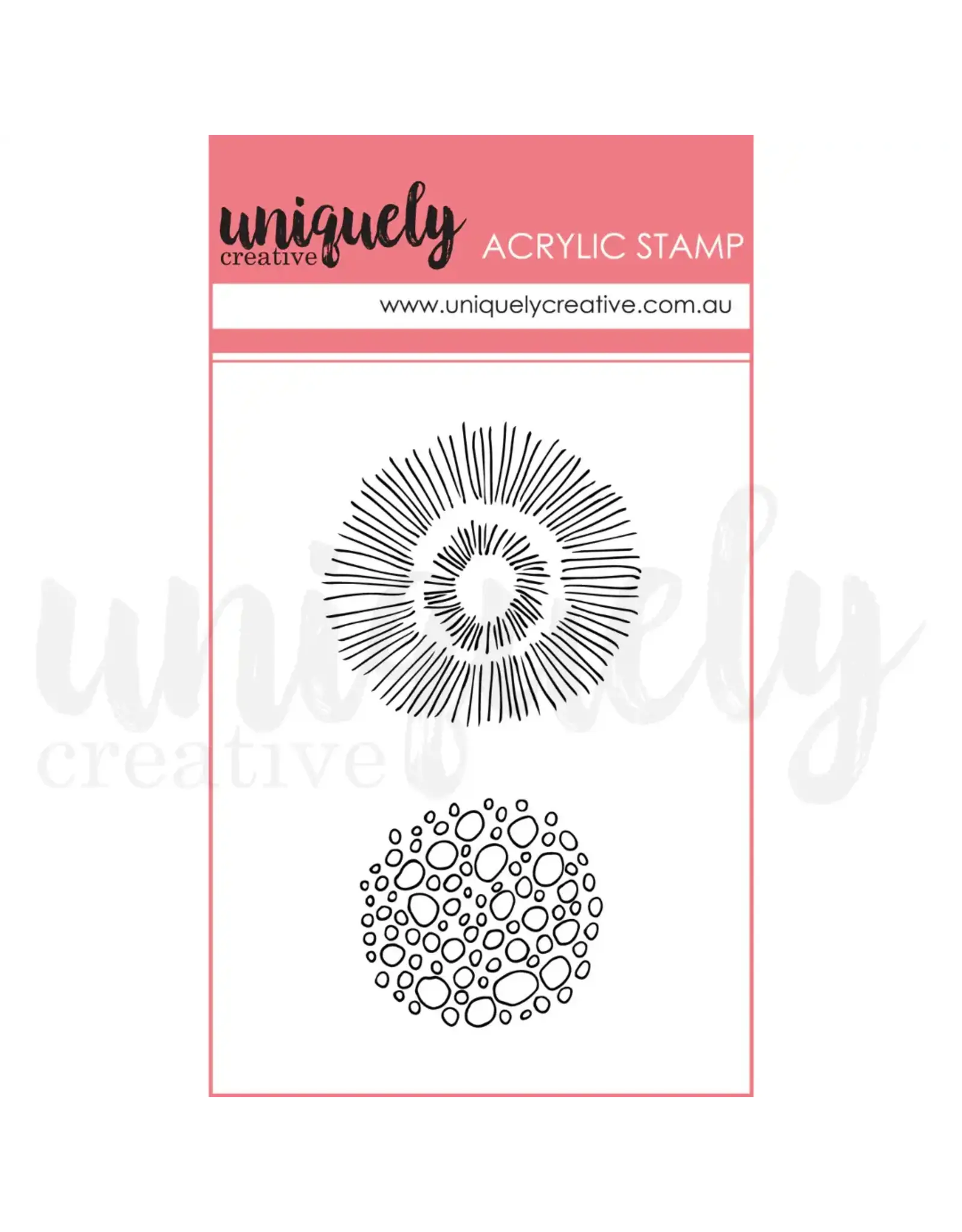 UNIQUELY CREATIVE UNIQUELY CREATIVE IMPRINT IMPRESSIONS MINI CLEAR STAMP SET