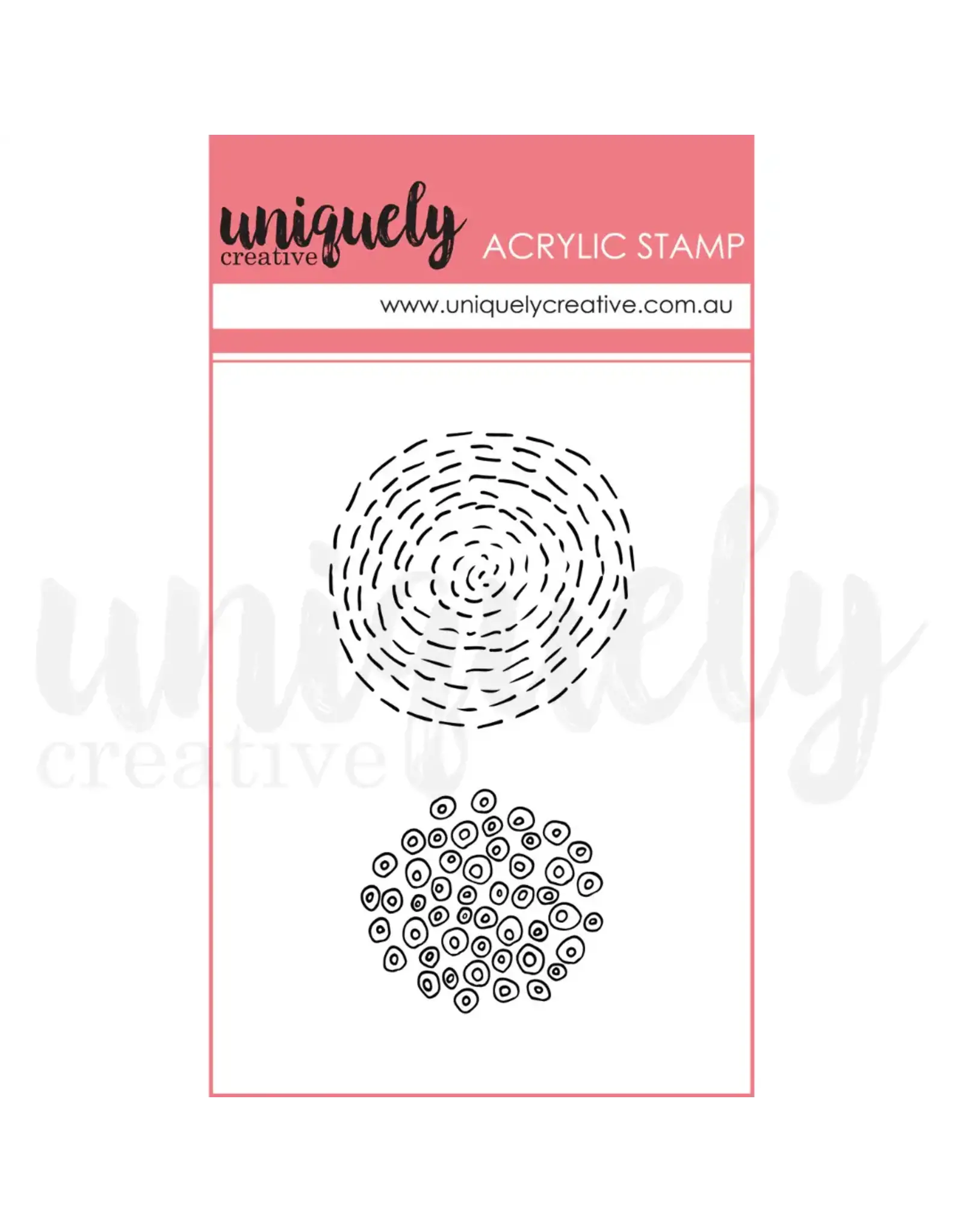 UNIQUELY CREATIVE PATTERN PLAY MINI CLEAR STAMP SET