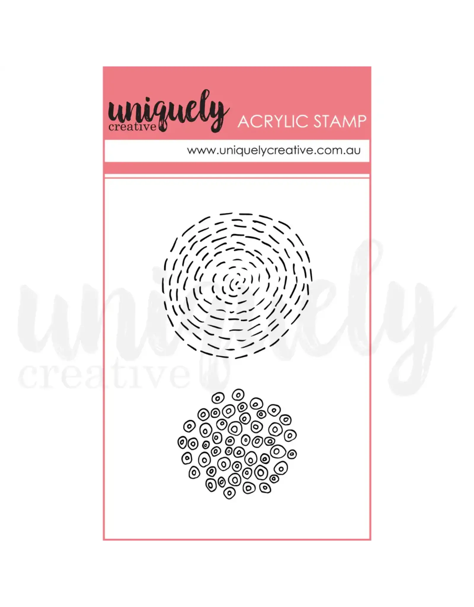 UNIQUELY CREATIVE UNIQUELY CREATIVE PATTERN PLAY MINI CLEAR STAMP SET