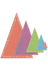 SIZZIX SIZZIX STACEY PARK PATTI'S PERFECT TRIANGLES FRAMELITS DIE SET