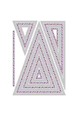 SIZZIX SIZZIX STACEY PARK PATTI'S PERFECT TRIANGLES FRAMELITS DIE SET