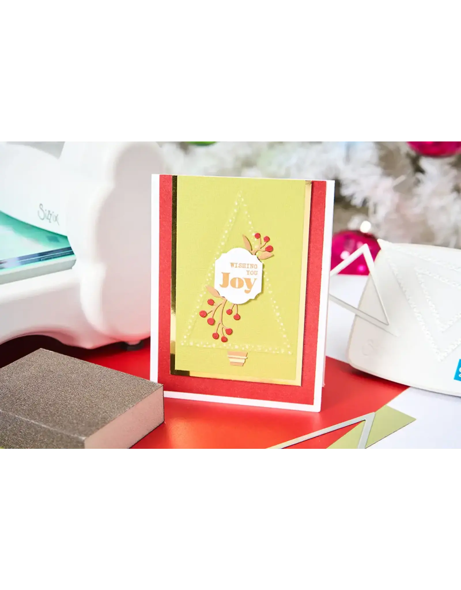 SIZZIX SIZZIX STACEY PARK PATTI'S PERFECT TRIANGLES FRAMELITS DIE SET