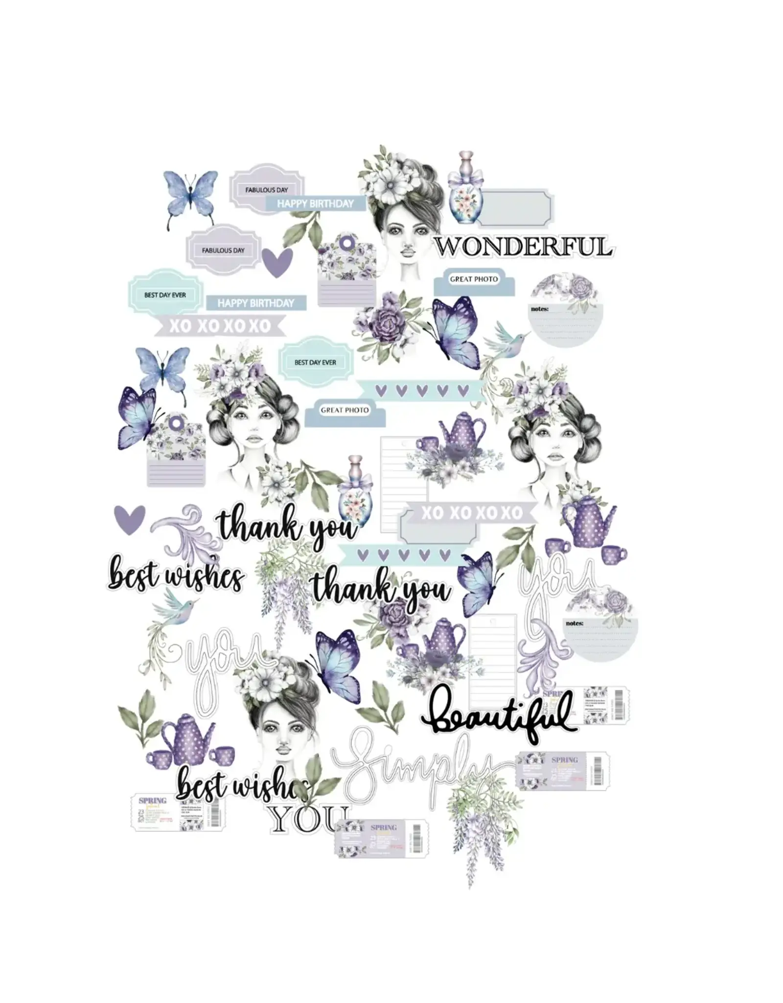 UNIQUELY CREATIVE UNIQUELY CREATIVE WISTERIA LANE CREATIVE CUTS DIE CUTS