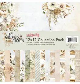 UNIQUELY CREATIVE UNIQUELY CREATIVE WILLOW & GRACE 12x12 COLLECTION PACK