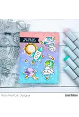 PRETTY PINK POSH PRETTY PINK POSH OUTER SPACE CLEAR STAMP SET