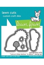LAWN FAWN LAWN FAWN RAIN OR SHINE BEFORE 'N AFTERS DIE SET