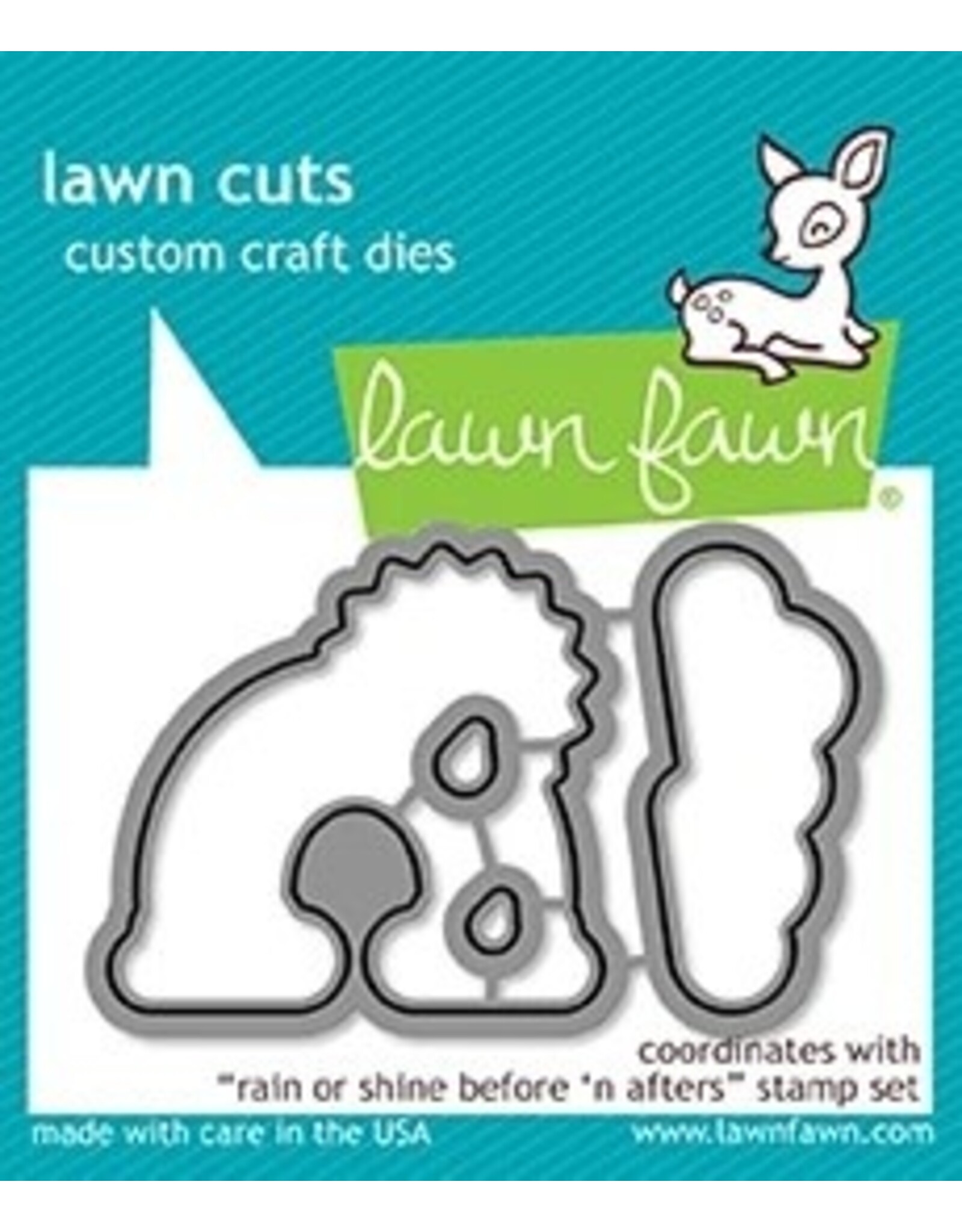 LAWN FAWN LAWN FAWN RAIN OR SHINE BEFORE 'N AFTERS DIE SET