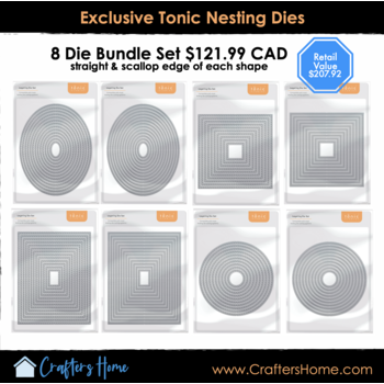 TONIC TONIC STUDIOS LAYERING DIE SET BUNDLE 8