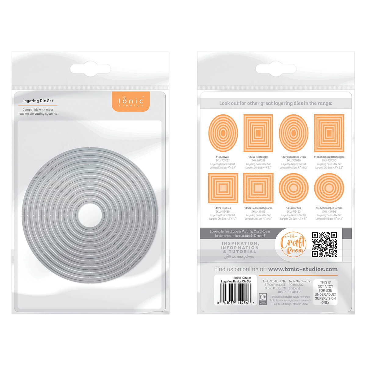 TONIC TONIC STUDIOS CIRCLES LAYERING DIE SET