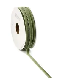 VIVANT VIVANT VELVETY MOSS RIBBON 1.YARD