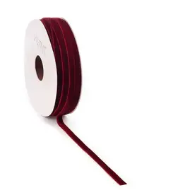 VIVANT VIVANT VELVETY BORDEAUX RIBBON 1. YARD