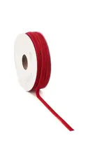 VIVANT VIVANT VELVETY WARM RED RIBBON 1. YARD