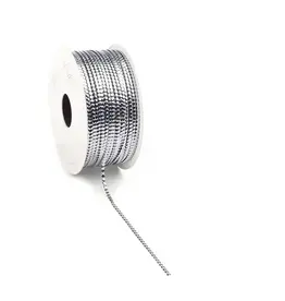 VIVANT VIVANT CIRCLE SILVER METALLIC CORD 1 yrds
