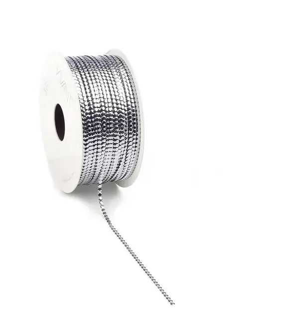 VIVANT CIRCLE SILVER METALLIC CORD 1 yrds