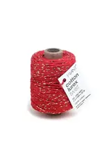 SPELLBINDERS VIVANT LUREX RED COTTON CORD 54.68 yrds