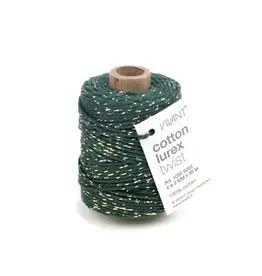 VIVANT VIVANT LUREX GREEN COTTON CORD 54.68 yrds