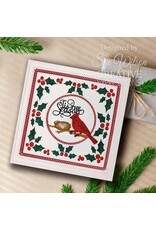 CREATIVE EXPRESSIONS CREATIVE EXPRESSIONS SUE WILSON FESTIVE COLLECTION - TIS THE SEASON SHADOWED SENTIMENTS DIE SET