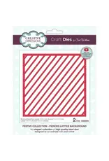 CREATIVE EXPRESSIONS CREATIVE EXPRESSIONS SUE WILSON FESTIVE COLLECTION PIERCED LATTICE BACKGROUND DIE SET