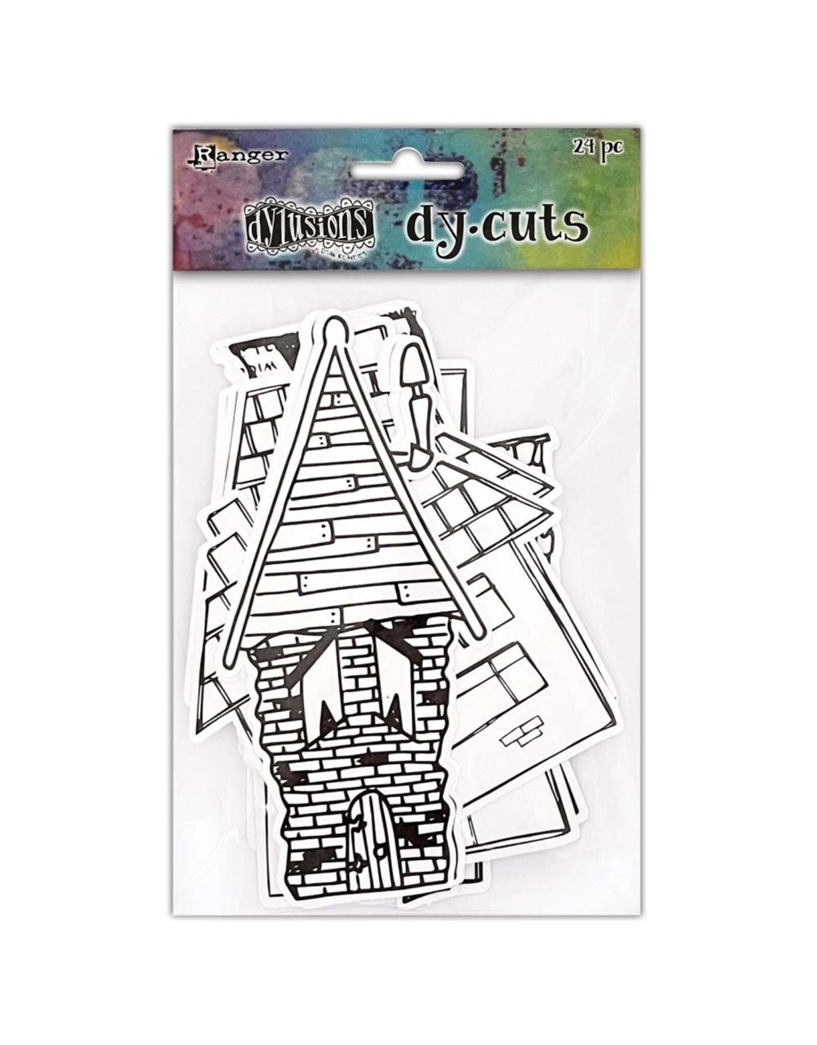 RANGER DYLUSIONS ME HOUSES DY-CUTS 24PC