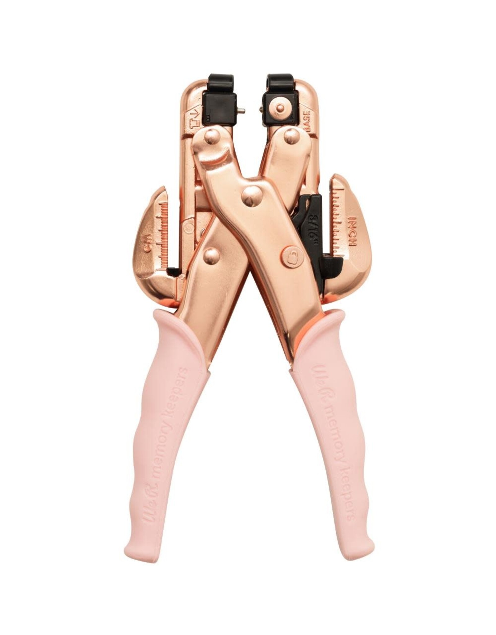 WE R MEMORY KEEPERS WE R MEMORY KEEPERS ROSE GOLD CROP-A-DILE HOLE PUNCH & EYELET SETTER