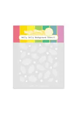 WAFFLE FLOWER WAFFLE FLOWER HOLLY JOLLY BACKGROUND STENCIL SET 2/PK