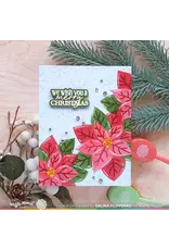 WAFFLE FLOWER WAFFLE FLOWER FAMILY CHRISTMAS SENTIMENTS MATCHING DIE SET