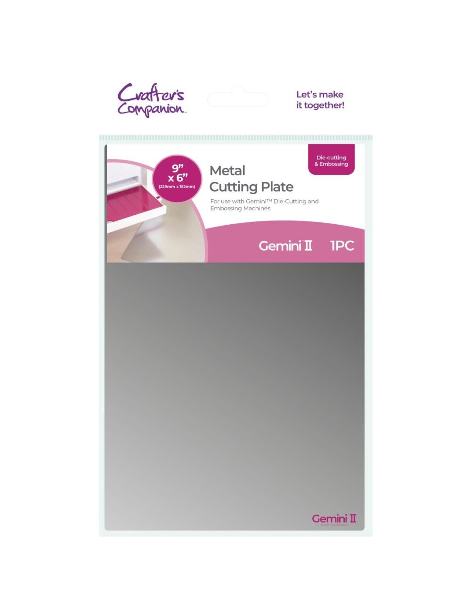 CRAFTERS COMPANION CRAFTER'S COMPANION METAL CUTTING PLATE FOR GEMINI II