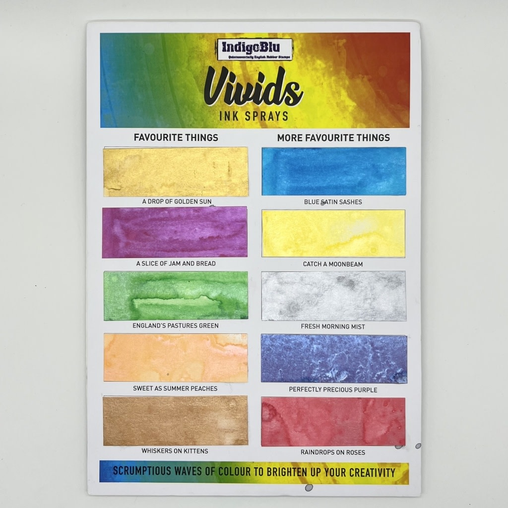 INDIGO BLU INDIGOBLU ALAN A DALE MATTE ORANGE VIVIDS INK SPRAY REFILL