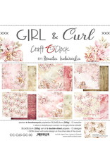 CRAFT O'CLOCK CRAFT O'CLOCK GIRL & CURL 12x12 PAPER PACK