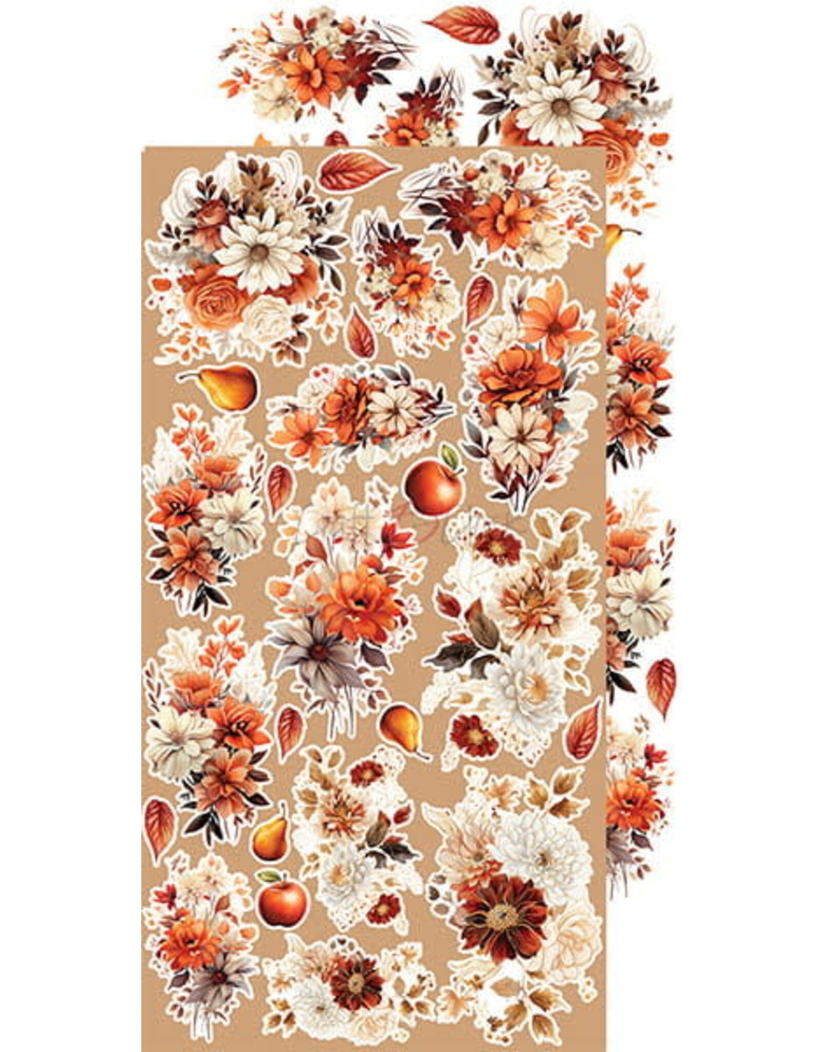 CRAFT O'CLOCK CRAFT O'CLOCK AUTUMNARIA EXTRAS SET-MIX 6x12  COLLECTION PACK 18 SHEETS