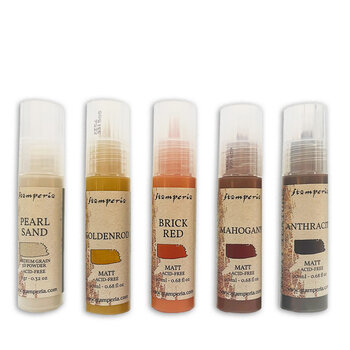 STAMPERIA STAMPERIA RUSTY TEXTURE PAINTS 5x20ml