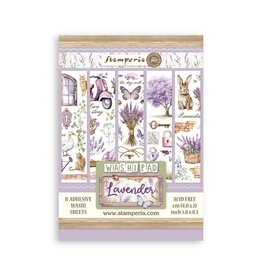 STAMPERIA STAMPERIA LAVENDER COLLECTION A5 WASHI PAD