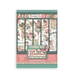 STAMPERIA STAMPERIA WONDERLAND COLLECTION A5 WASHI PAD