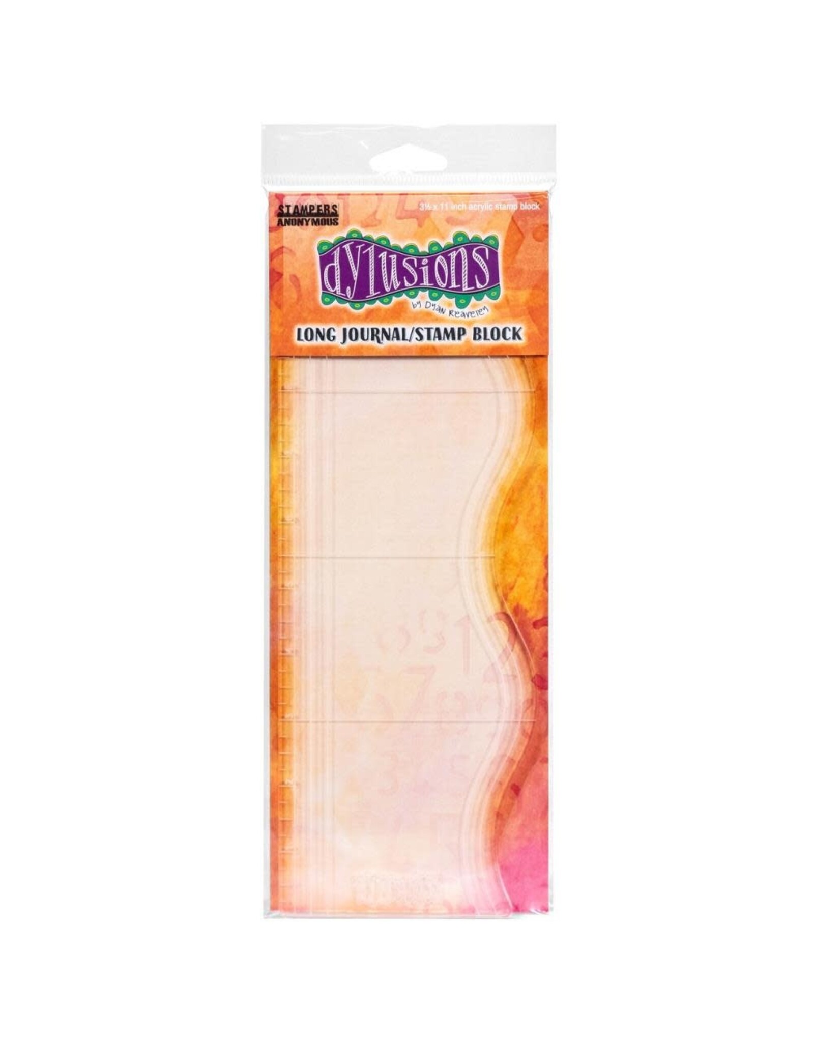 RANGER DYLUSIONS LONG JOURNAL / STAMP BLOCK
