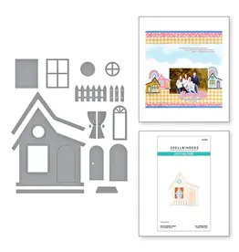 SPELLBINDERS SPELLBINDERS STORYTELLING COLLECTION HOME SWEET HOME ETCHED DIE SET