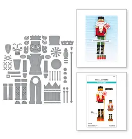 SPELLBINDERS SPELLBINDERS THE DANCIN' CHRISTMAS FRIENDS COLLECTION DANCIN' NUTCRACKER FRITZ ETCHED DIE SET