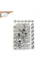 ELIZABETH CRAFT DESIGNS ELIZABETH CRAFT DESIGNS ART JOURNAL SPECIALS BY DEVID WINTER FLOWERS CLEAR STAMP SET