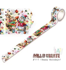 AALL & CREATE AALL & CREATE #111 HOPPY HOLIDAYS! WASHI TAPE