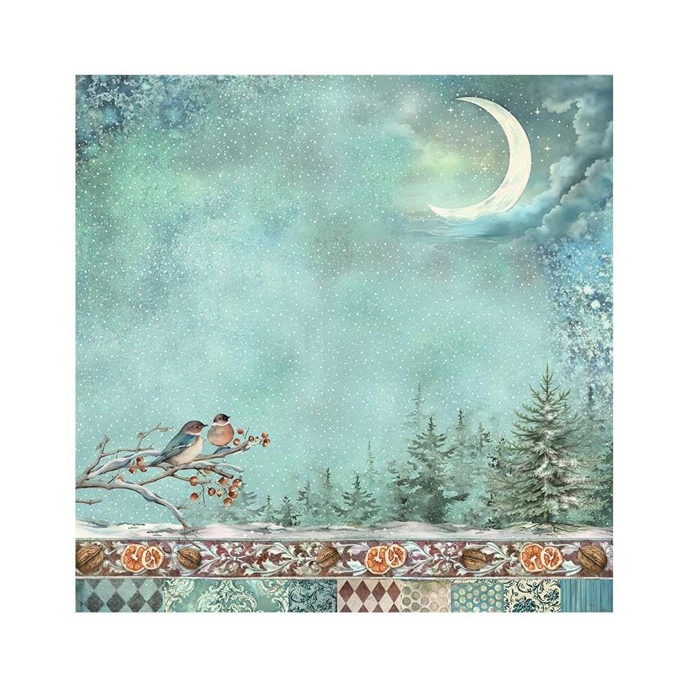 STAMPERIA STAMPERIA THE NUTCRACKER COLLECTION 12x12 POLYESTER FABRIC SHEETS 4/PK