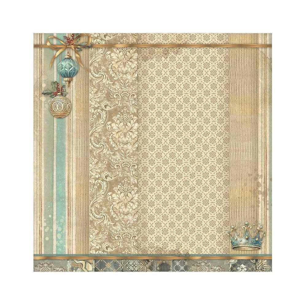 STAMPERIA STAMPERIA THE NUTCRACKER COLLECTION 12x12 POLYESTER FABRIC SHEETS 4/PK