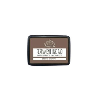 STAMPERIA STAMPERIA VICKY PAPAIOANNOU CREATE HAPPINESS BROWN PERMANENT INK PAD