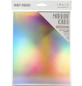 TONIC TONIC STUDIOS NUVO MIRROR GLOSSY CARDSTOCK HOLO WAVES