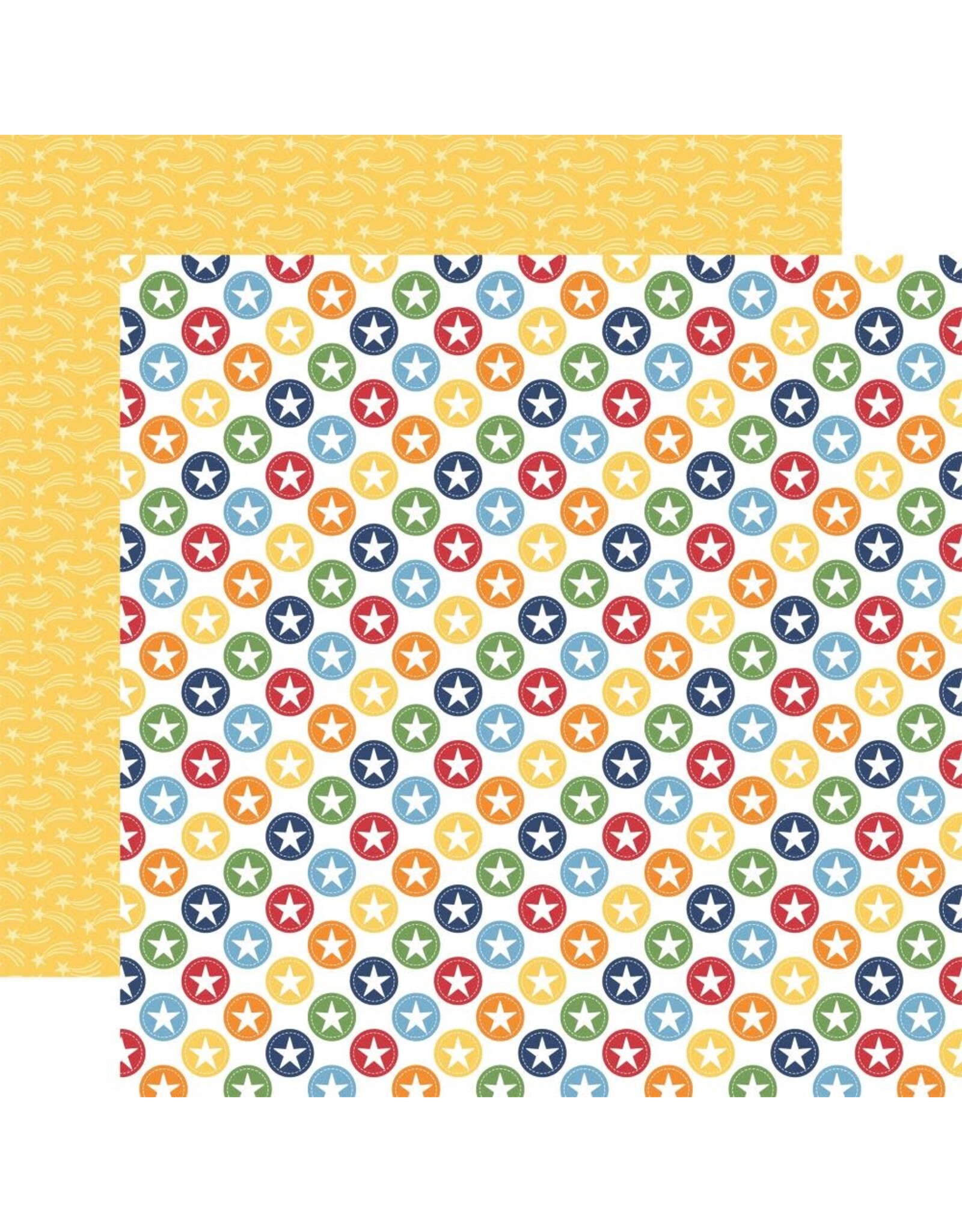 ECHO PARK PAPER ECHO PARK MY LITTLE BOY STAR CHILD 12X12 CARDSTOCK