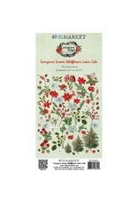 49 AND MARKET 49 AND MARKET EVERGREEN SEASON 6x12 LASER CUT WILDFLOWERS 78/PK