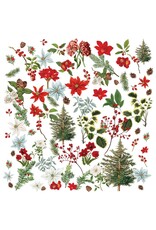 49 AND MARKET 49 AND MARKET EVERGREEN SEASON 6x12 LASER CUT WILDFLOWERS 78/PK