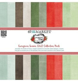 49 AND MARKET 49 AND MARKET EVERGREEN SEASON FOUNDATIONS 12x12 COLLECTION PACK